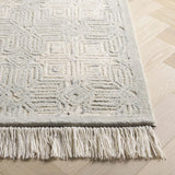 Safavieh Ikat 4'-0" x 6'-0" Rug in Ivory / Light Blue