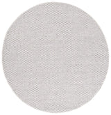 Safavieh Sisal All-Weather 6'-7" x 6'-7" Rug in Grey / Ivory