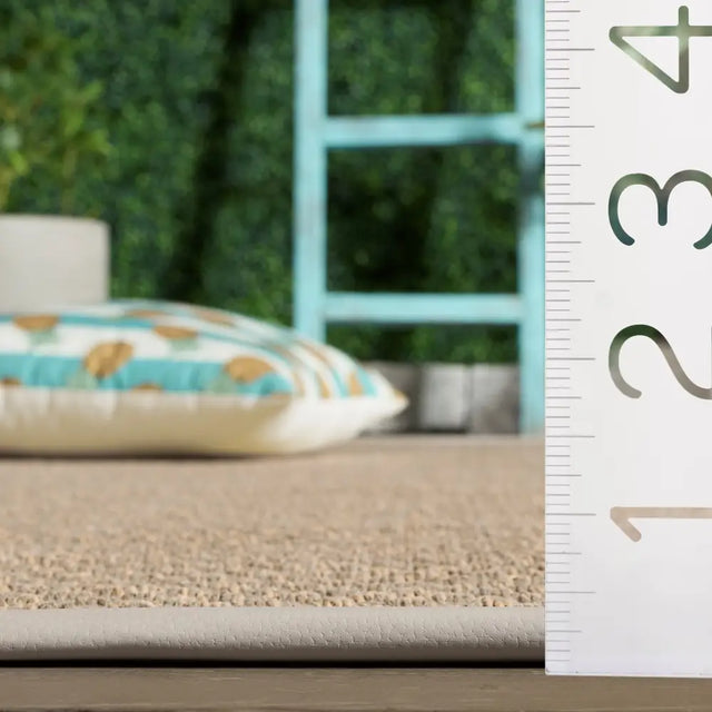 Safavieh Napa Performance Sisal  5'-0" x 8'-0" Rug in Natural / Ivory