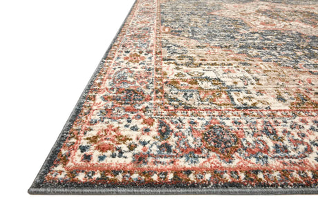 Loloi Saban Sab-01 Blue/Multi Rugs - rug corner