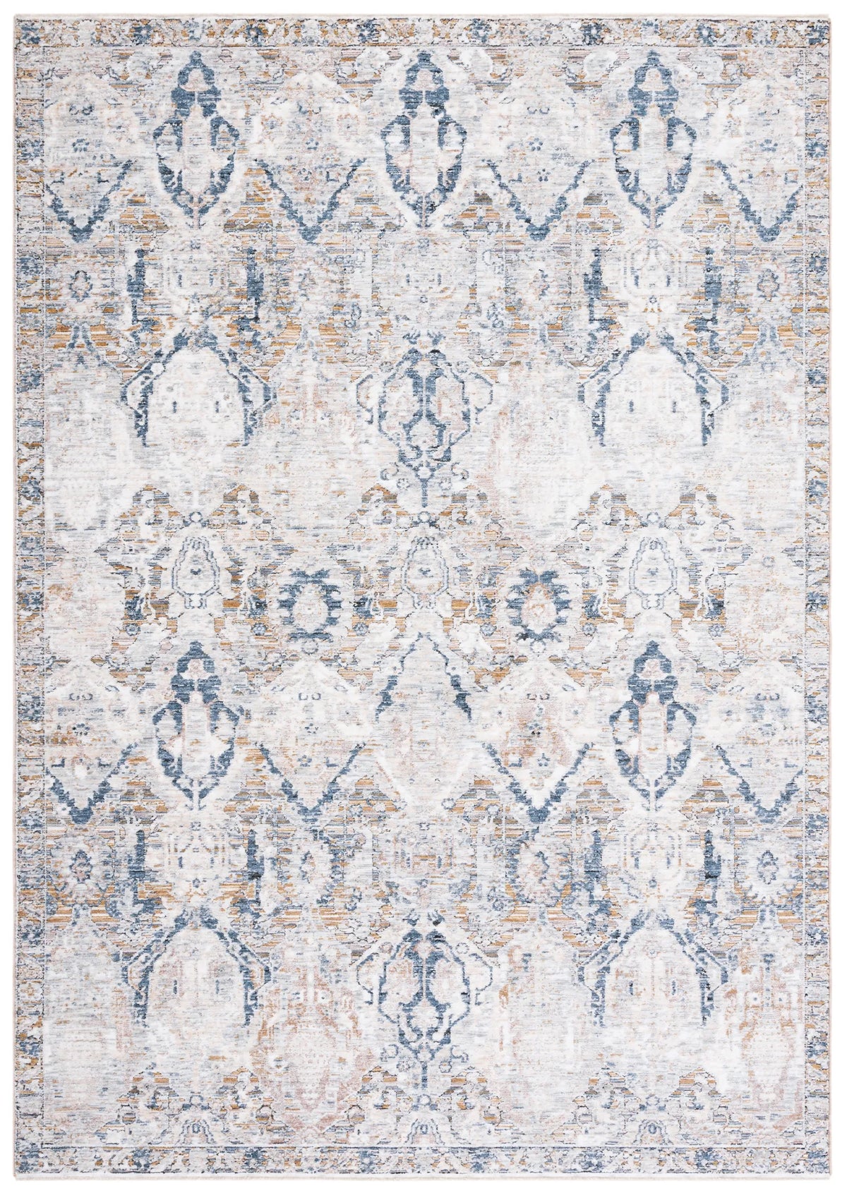 Safavieh Moondust 600 4'-0" x 6'-0" Rug in Grey / Blue