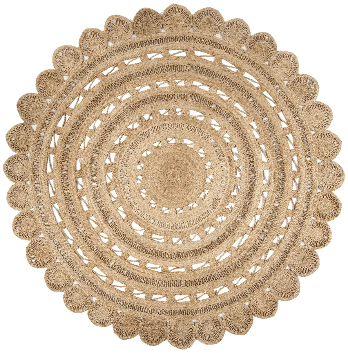 Safavieh Natural Fiber 10'-0" x 10'-0" Rug in Natural