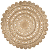 Safavieh Natural Fiber 10'-0" x 10'-0" Rug in Natural