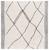 Safavieh Melody 6'-7" x 6'-7" Rug in Ivory / Black