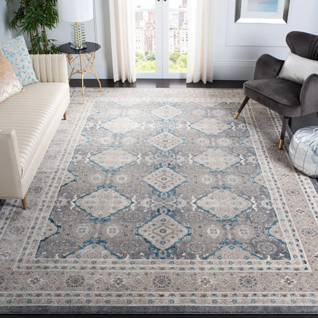 Safavieh Sofia 10'-0" x 14'-0" Rug in Light Grey / Beige