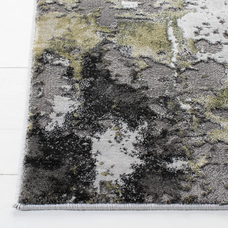 Safavieh Craft 4'-0" x 6'-0" Rug in Grey / Green