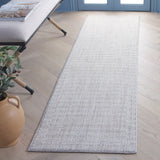 Safavieh Martha Stewart Serenity 2'-2" x 8'-0" Rug in Grey / Ivory
