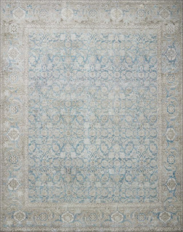 Loloi Wynter Wyn-10 Ocean/Silver Rugs - main flat