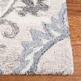 Safavieh Suzani 5'-0" x 8'-0" Rug in Ivory / Grey