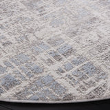 Safavieh Mila 6'-7" x 6'-7" Rug in Grey / Light Blue