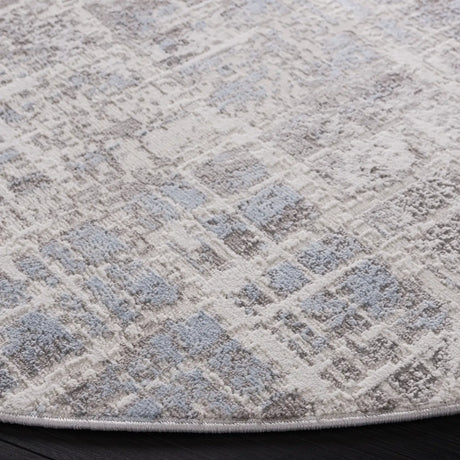 Safavieh Mila 6'-7" x 6'-7" Rug in Grey / Light Blue