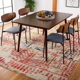 Safavieh Samarkand 10'-0" x 14'-0" Rug in Red / Ivory