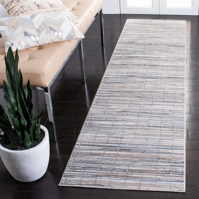 Safavieh Sonoma 2'-2" x 9'-0" Rug in Grey / Ivory