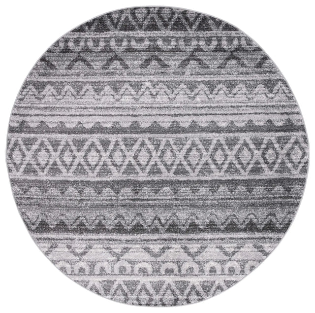 Safavieh Adirondack 6'-0" x 6'-0" Rug in Ivory / Charcoal