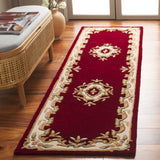 Safavieh Aubusson 2'-3" x 8'-0" Rug in Red / Ivory