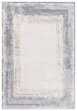 Safavieh Alenia 100 4'-0" x 6'-0" Rug in Ivory / Grey