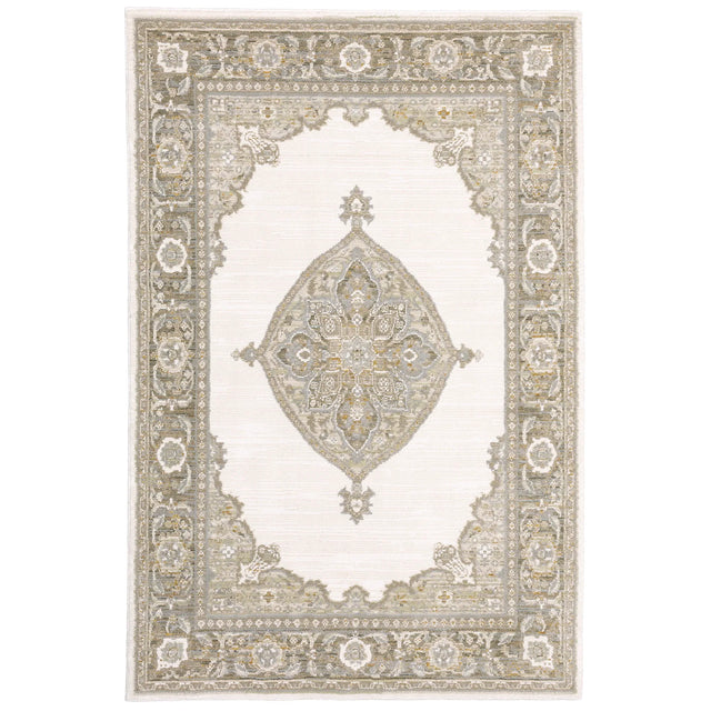 Oriental Weavers Sphinx Andorra 7939D Beige / Ivory Rugs - main flat