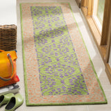Safavieh Suzani 2'-3" x 8'-0" Rug in Green / Violet
