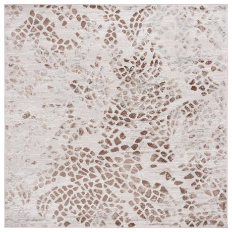 Safavieh Palma 6'-7" x 6'-7" Rug in Beige / Brown