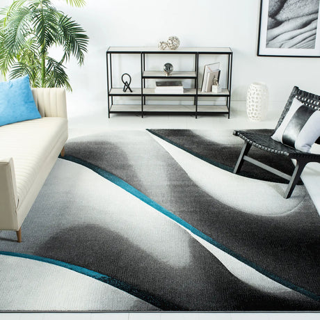 Safavieh Hollywood 10'-6" x 14'-0" Rug in Grey / Blue