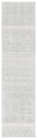 Safavieh Tulum 2'-0" x 11'-0" Rug in Light Grey / Ivory