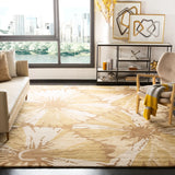 Safavieh Soho 7'-6" x 9'-6" Rug in Brown / Ivory