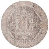 Safavieh Vintage Persian 6'-7" x 6'-7" Rug in Brown / Beige