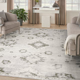 Nourison Astra Machine Washable ASW19 Machine Made Ivory Rug