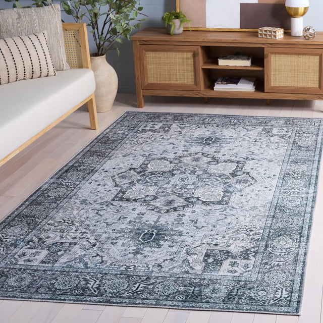Safavieh Arizona 4'-0" x 6'-0" Rug in Grey / Grey