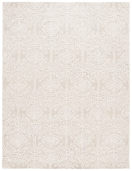 Safavieh Blossom 10'-0" x 14'-0" Rug in Silver / Ivory