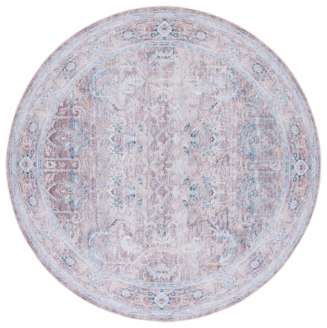 Safavieh Tucson 6'-0" x 6'-0" Rug in Rust / Beige