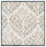 Safavieh Capri 5'-0" x 5'-0" Rug in Ivory / Green