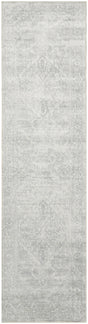 Nourison Astra Machine Washable ASW11 Machine Made Light Grey Rug