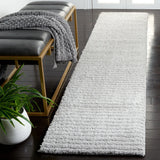 Safavieh Tahoe Shag 2'-0" x 9'-0" Rug in Light Grey
