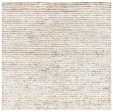 Safavieh Classic Shag 7'-0" x 7'-0" Rug in White / Beige
