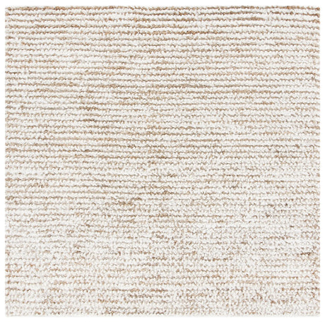 Safavieh Classic Shag 7'-0" x 7'-0" Rug in White / Beige