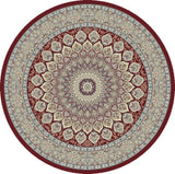 Dynamic Rugs Ancient Garden 57090 Red Rugs - Round