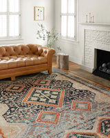Loloi Jocelyn Joc-05 Navy/Multi Rugs - room scene 1
