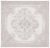 Safavieh Metro 6'-0" x 6'-0" Rug in Dark Grey / Ivory