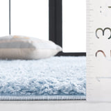 Safavieh Lindsay Shag 4'-0" x 6'-0" Rug in Aqua
