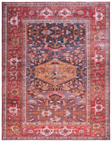 Safavieh Tucson 10'-0" x 14'-0" Rug in Navy / Rust
