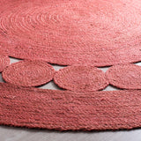 Safavieh Natural Fiber 6'-0" x 6'-0" Rug in Rust
