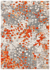 Safavieh Monaco 10'-0" x 14'-0" Rug in Grey / Orange