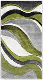 Safavieh Hollywood 2'-7" x 5'-0" Rug in Grey / Green