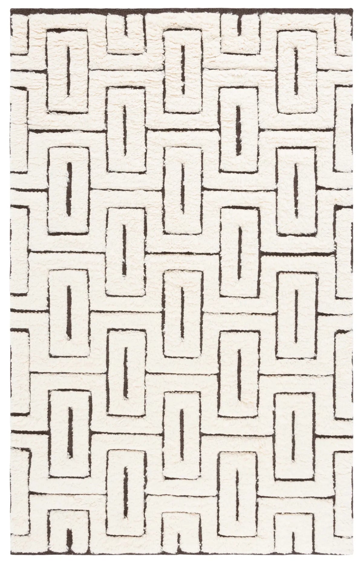 Safavieh Kenya 5'-0" x 8'-0" Rug in Ivory / Brown