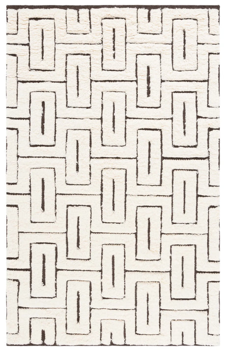 Safavieh Kenya 5'-0" x 8'-0" Rug in Ivory / Brown