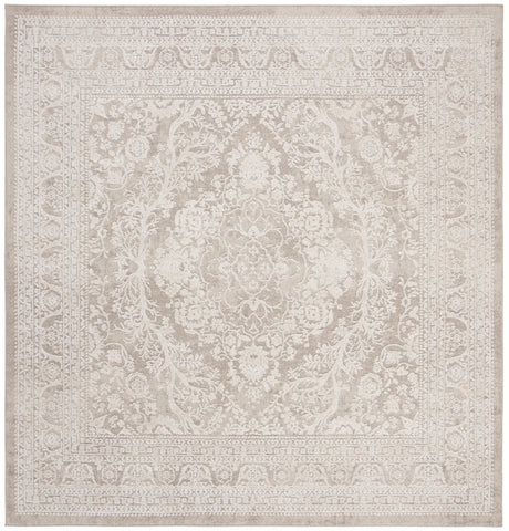 Safavieh Reflection 6'-7" x 6'-7" Rug in Beige / Cream