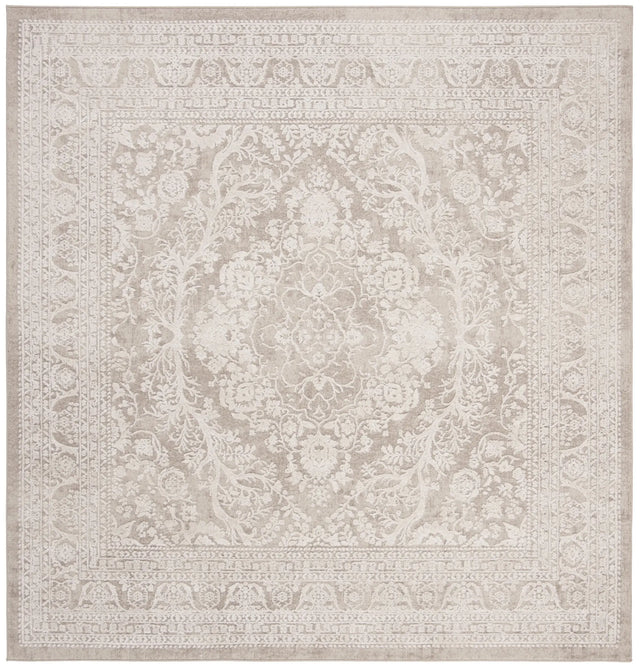 Safavieh Reflection 6'-7" x 6'-7" Rug in Beige / Cream