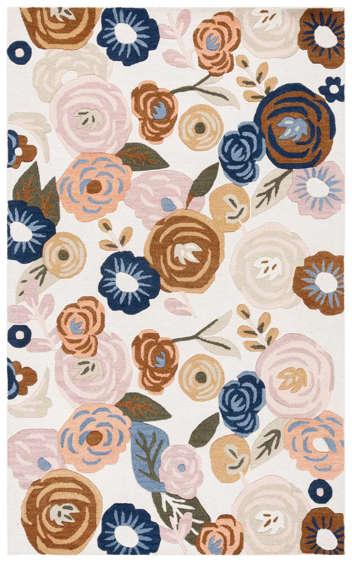 Safavieh Chelsea 4'-0" x 6'-0" Rug in Ivory / Pink