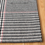 Safavieh Marbella 4'-0" x 6'-0" Rug in Black / Ivory